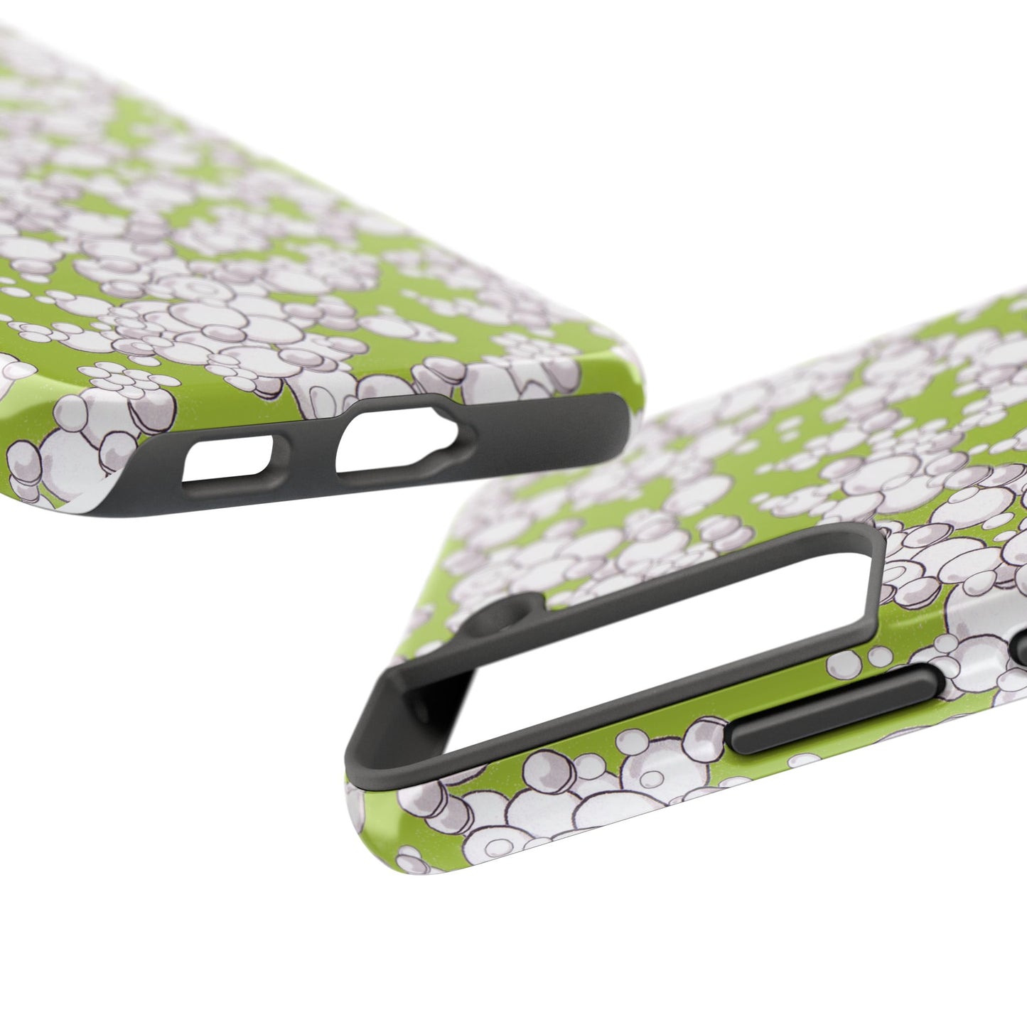 Bubble Dots Green Phone Case