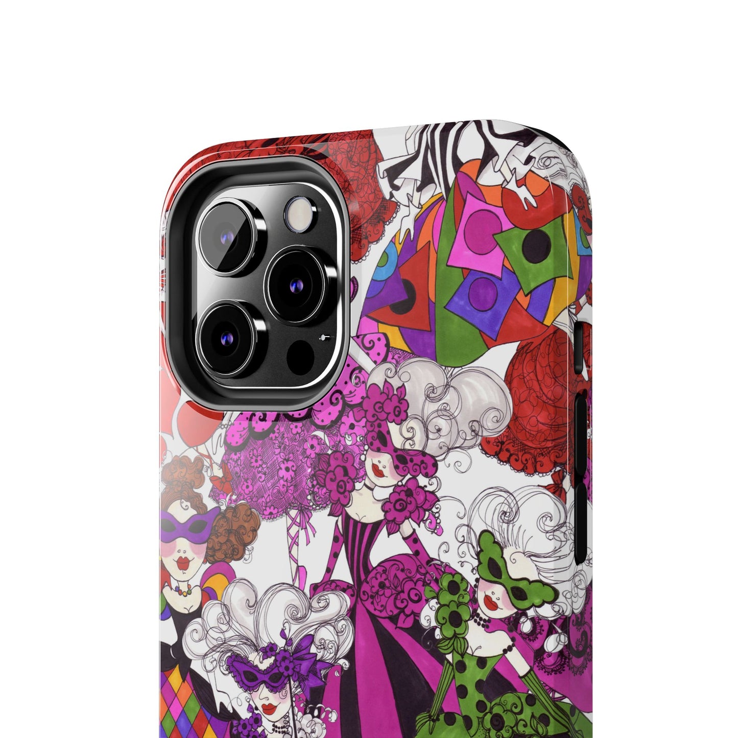 Crowded Dance Floor White Phone Case