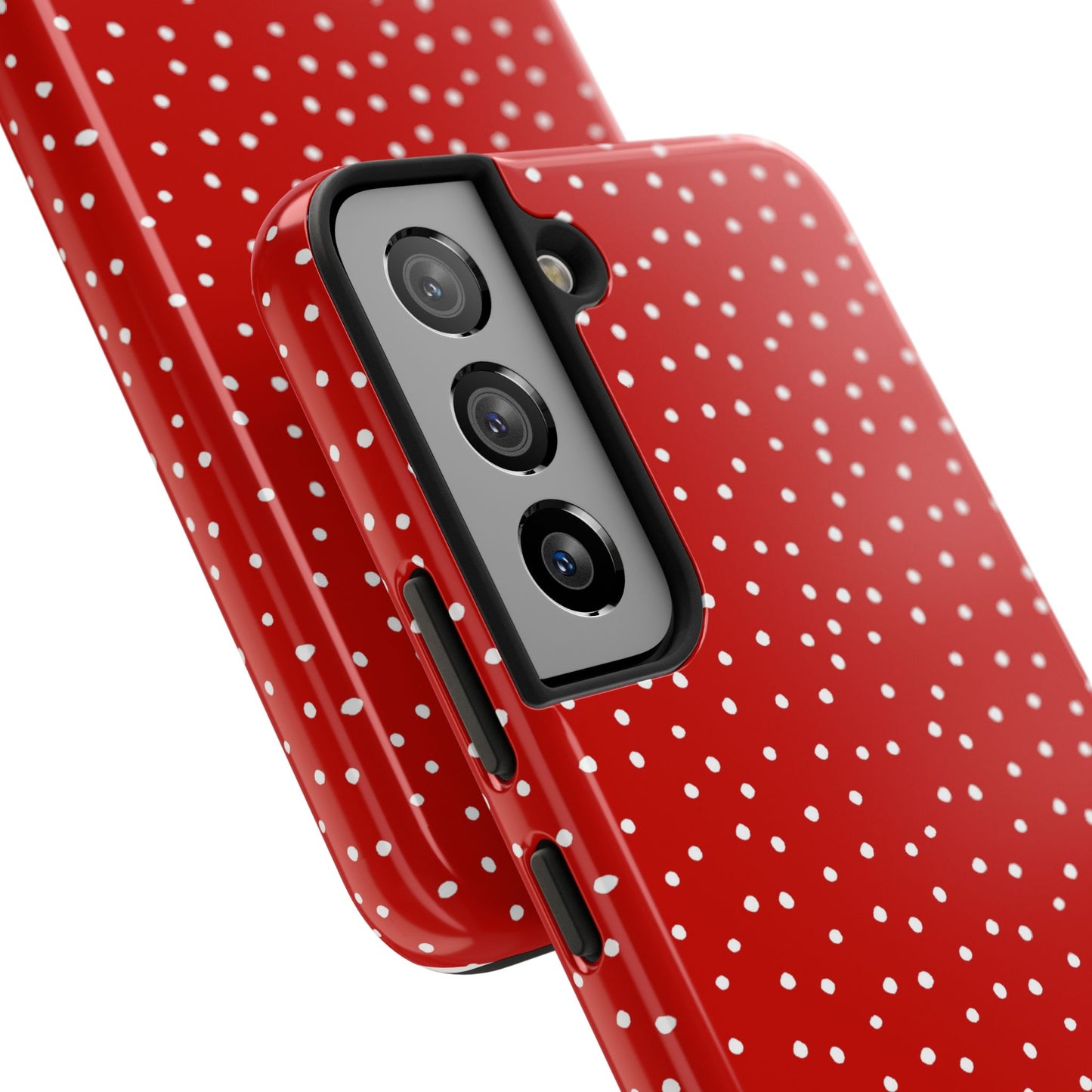 Dinky Dots Red / White Phone Case