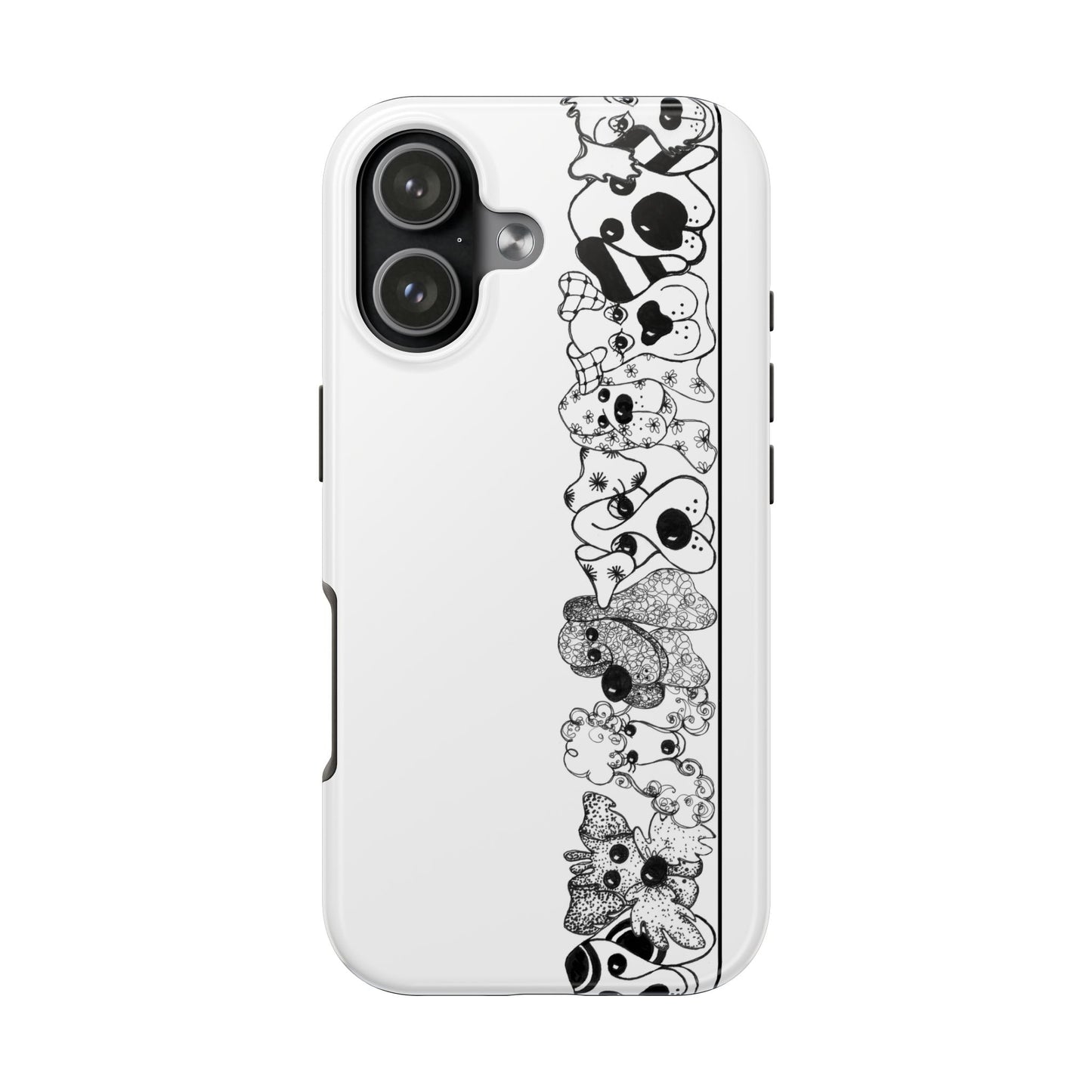 Doggie Dear Border Phone Case