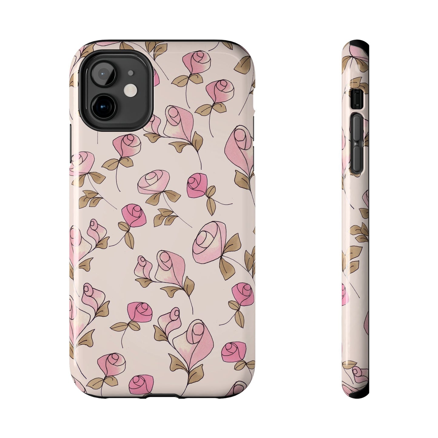 Simply Roses Pink Phone Case