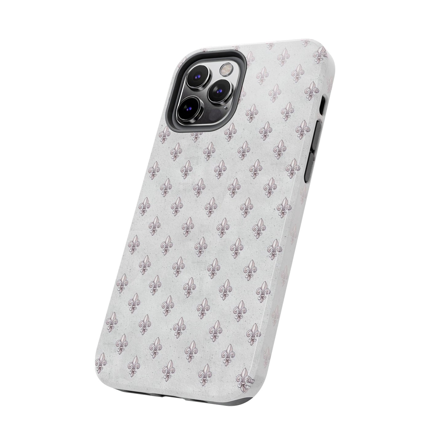 Fleurs Silver Phone Case