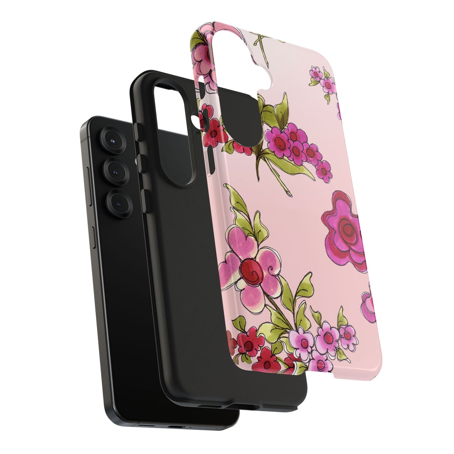 Jumbo Floral Pink Phone Case
