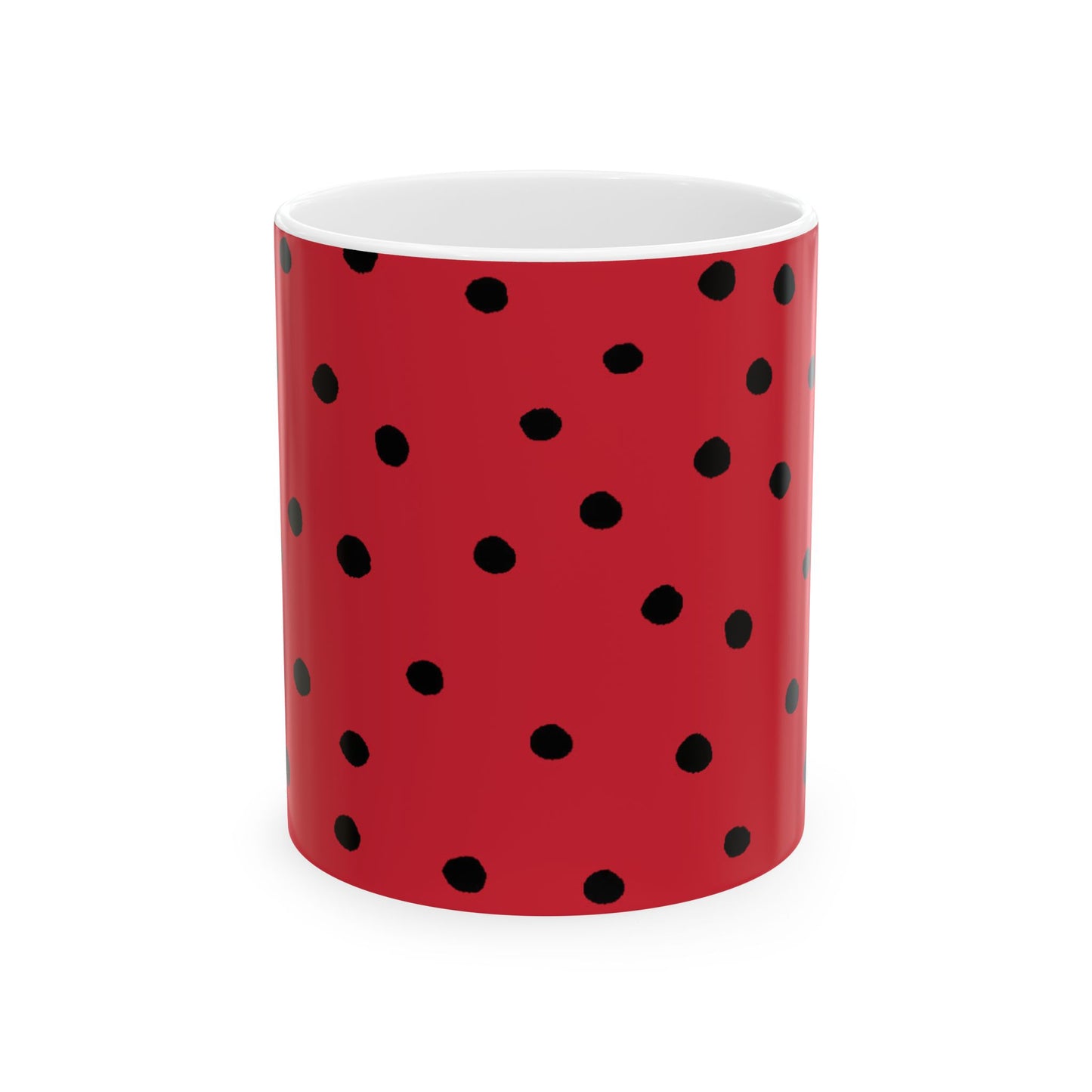 Dinky Dots Red / Black Cup
