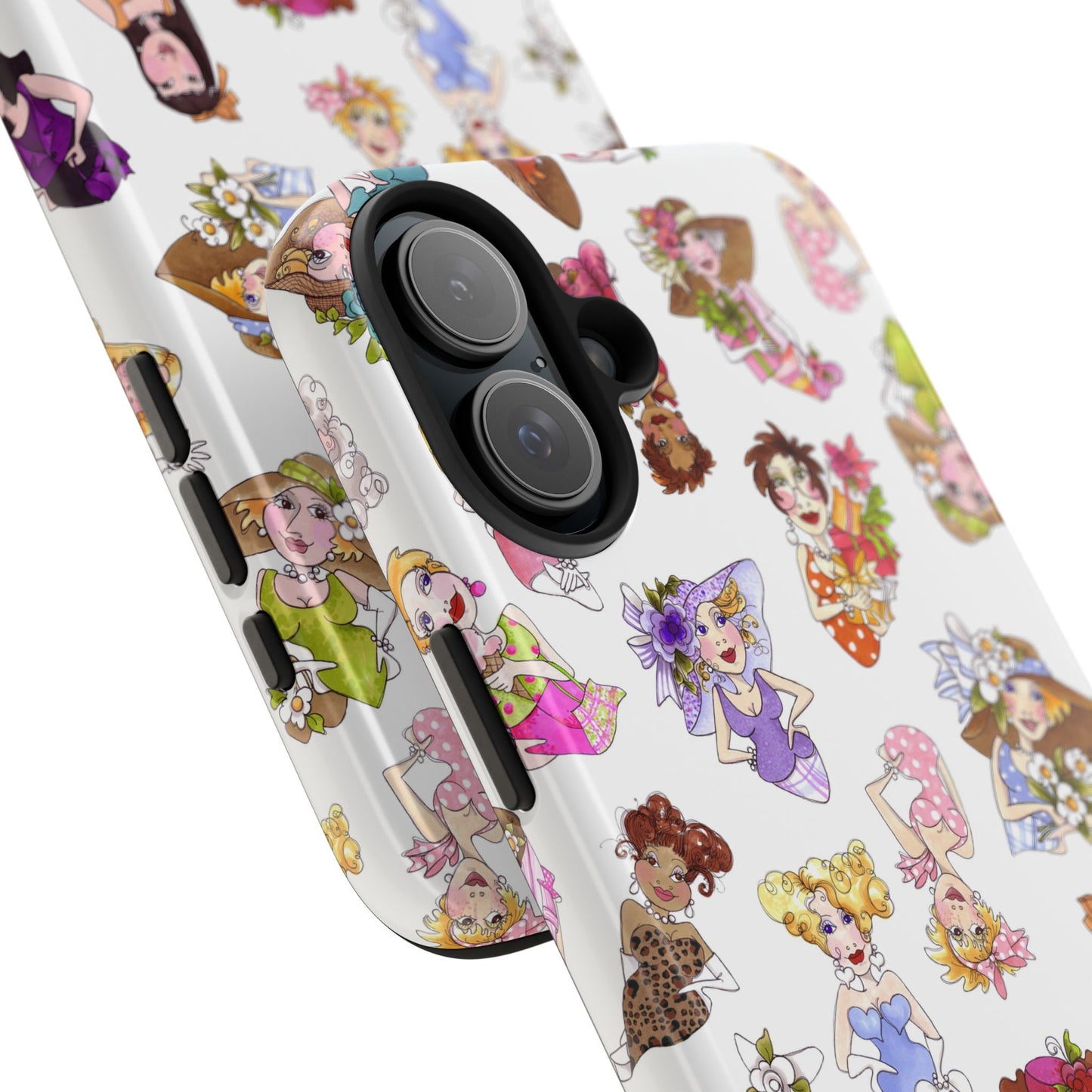 Fast Women Tossed White Phone Case