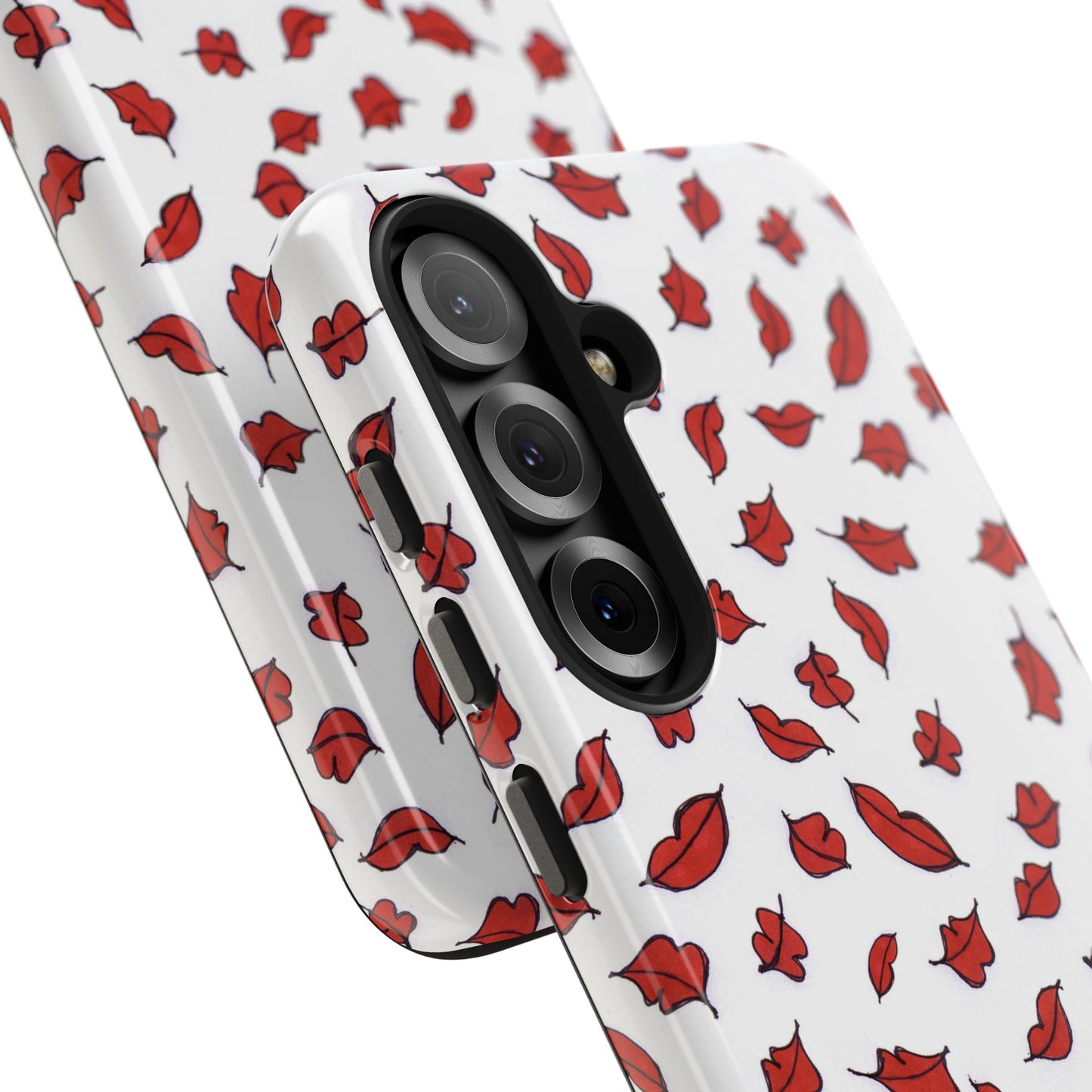 Autumn Lips White Phone Case