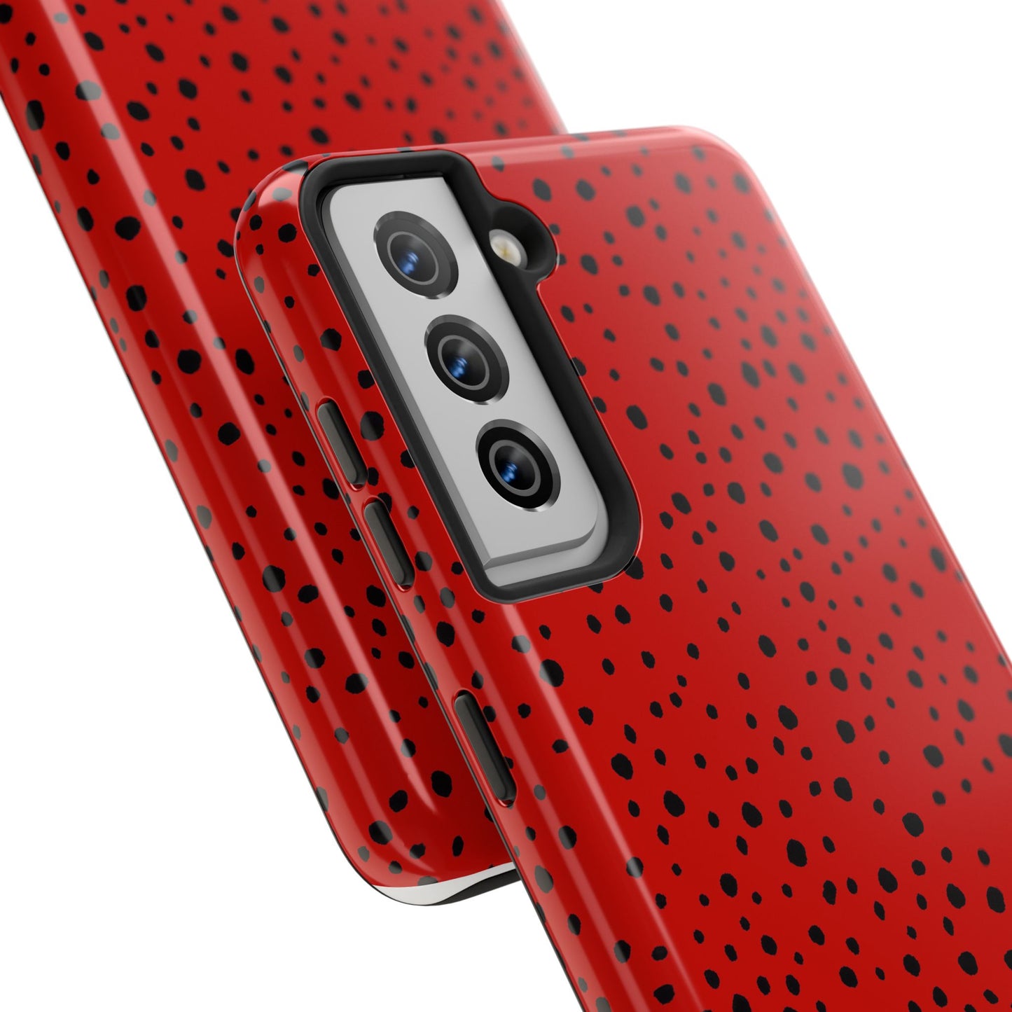 Pepper Dots Red / Black Phone Case
