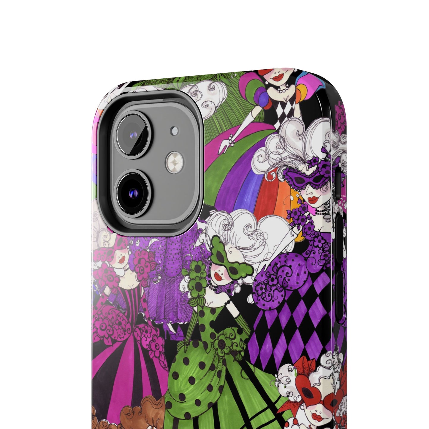 Crowded Dance Floor Black Phone Case