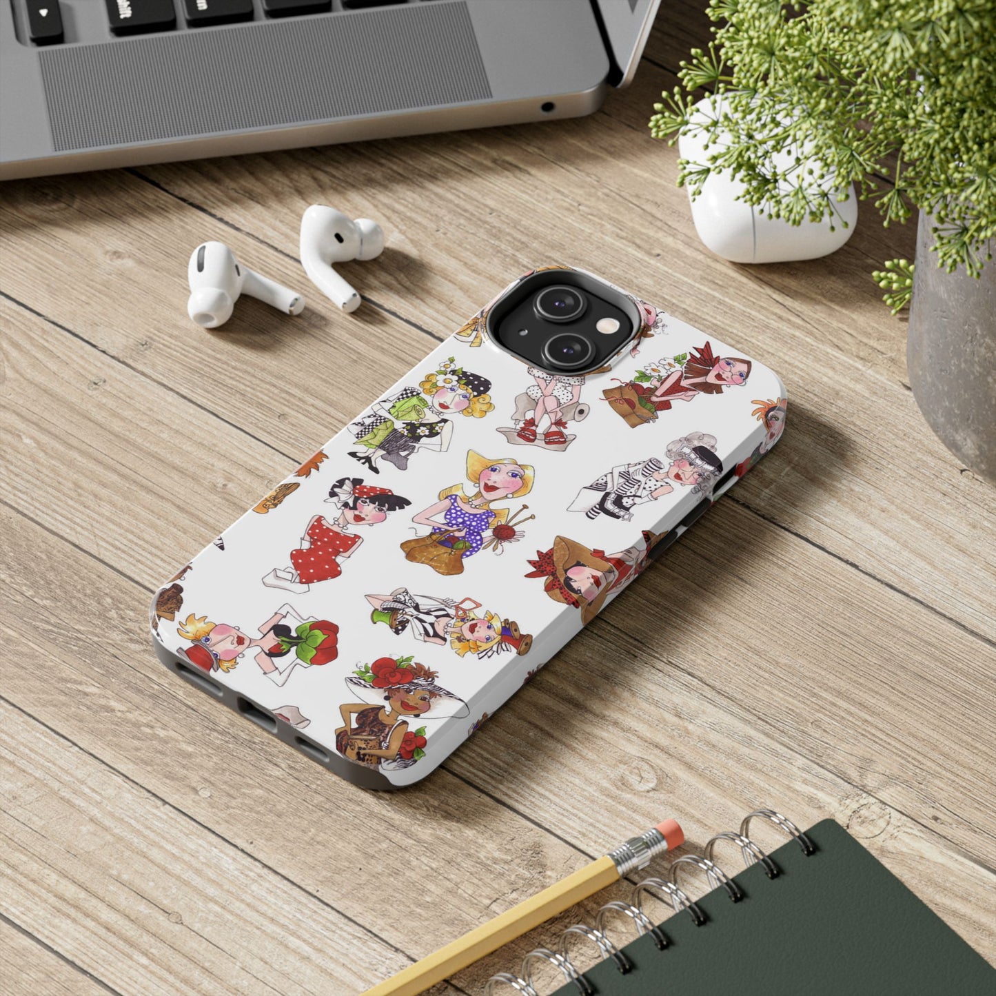 Creative Toss White Phone Case