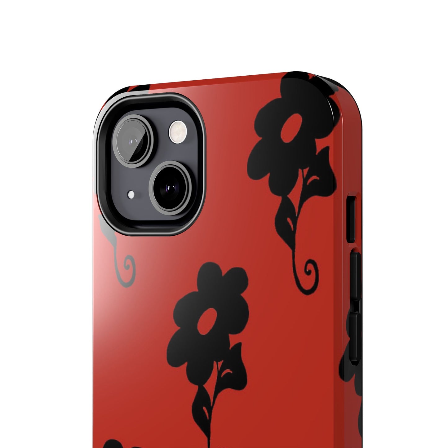 Daring Daisy Red Phone Case