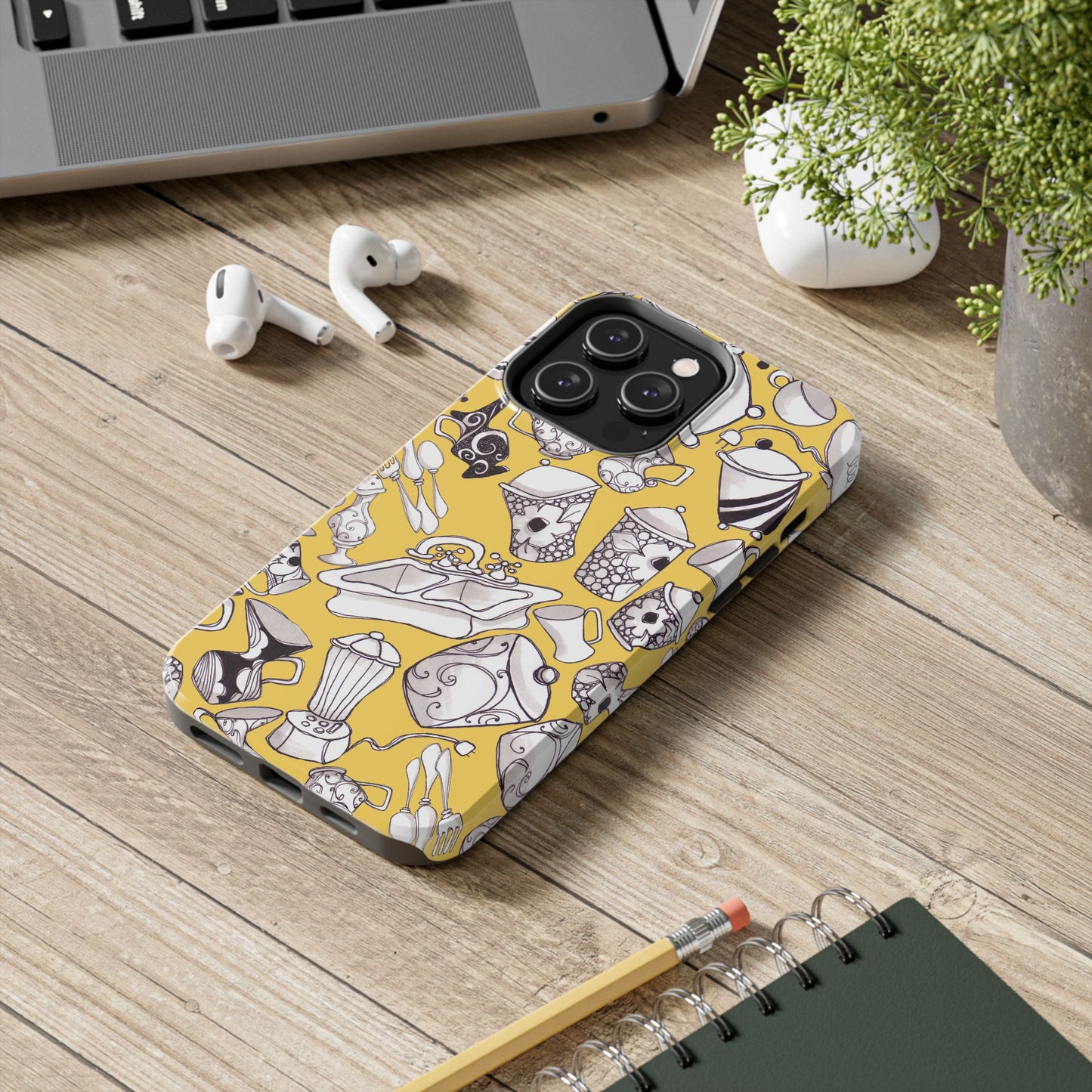 The Kitchen Sink Yellow Phone Case