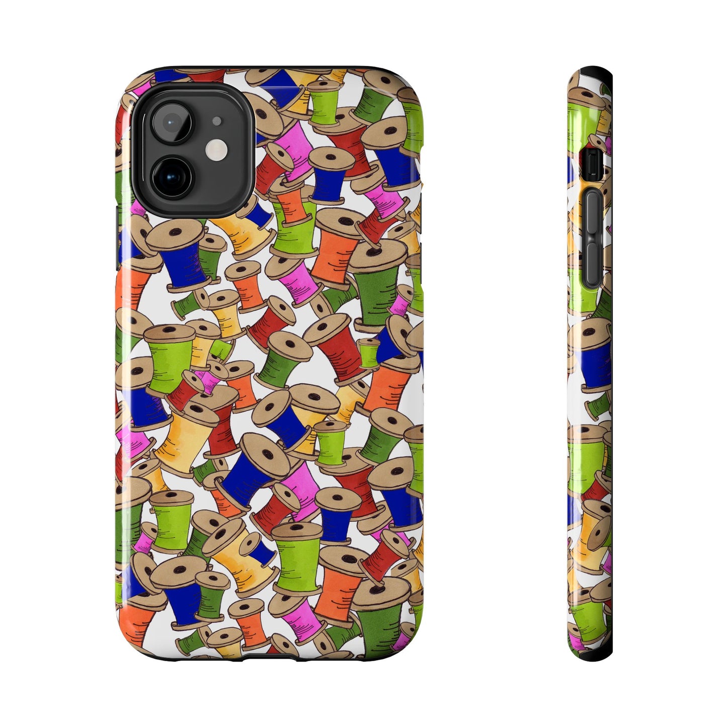 Spoolopoly White Phone Case