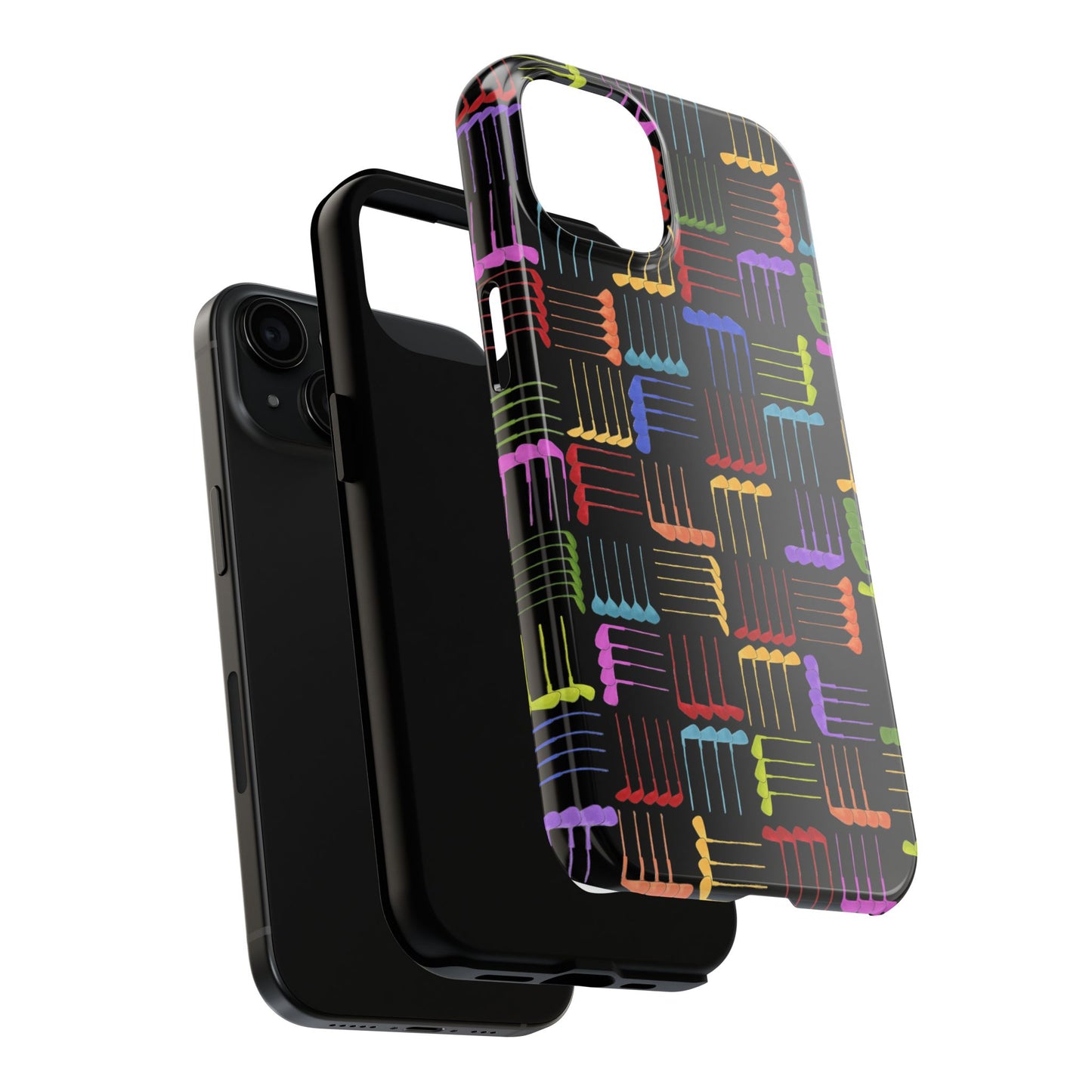 Club Weave Black Phone Case