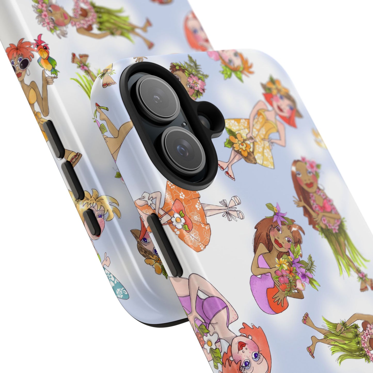 Island Toss Blue Sky Phone Case