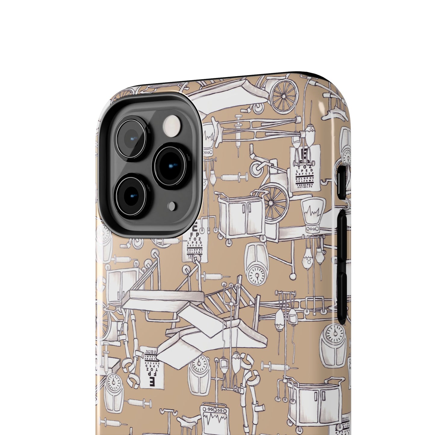 Essentials Khaki / White Phone Case