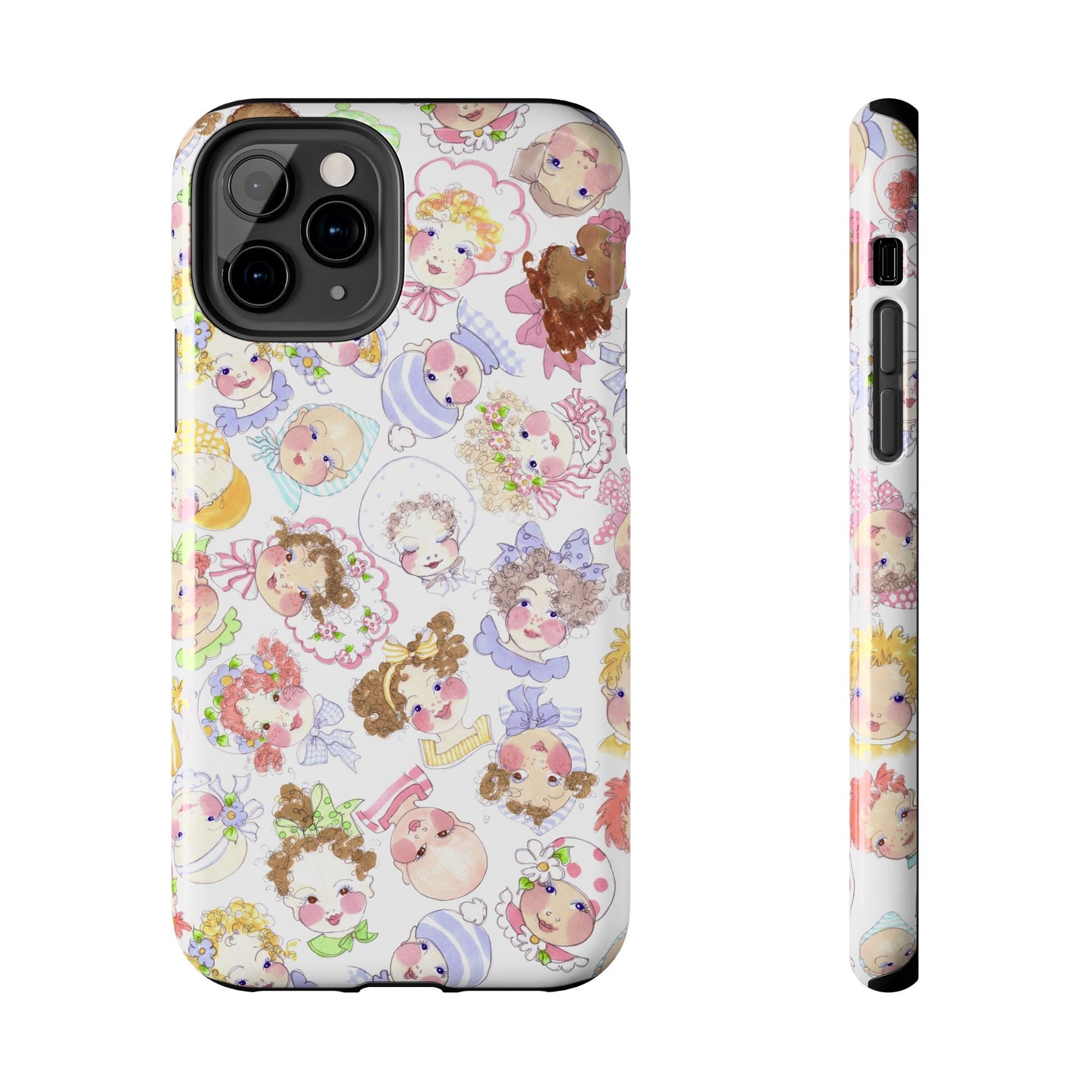 Baby Face Fling White Phone Case