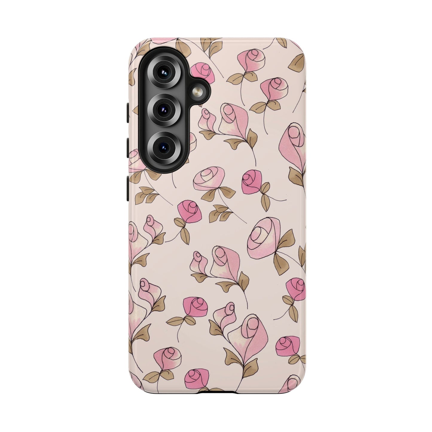 Simply Roses Pink Phone Case