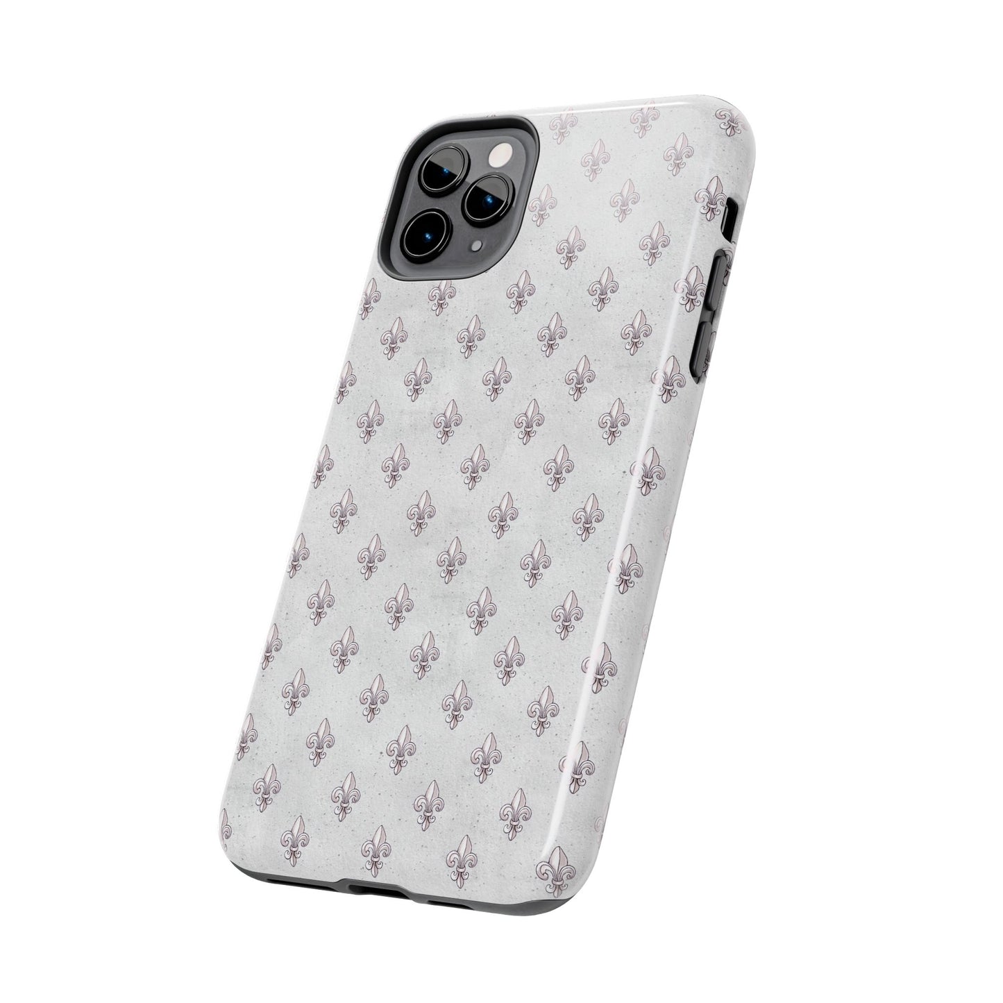Fleurs Silver Phone Case
