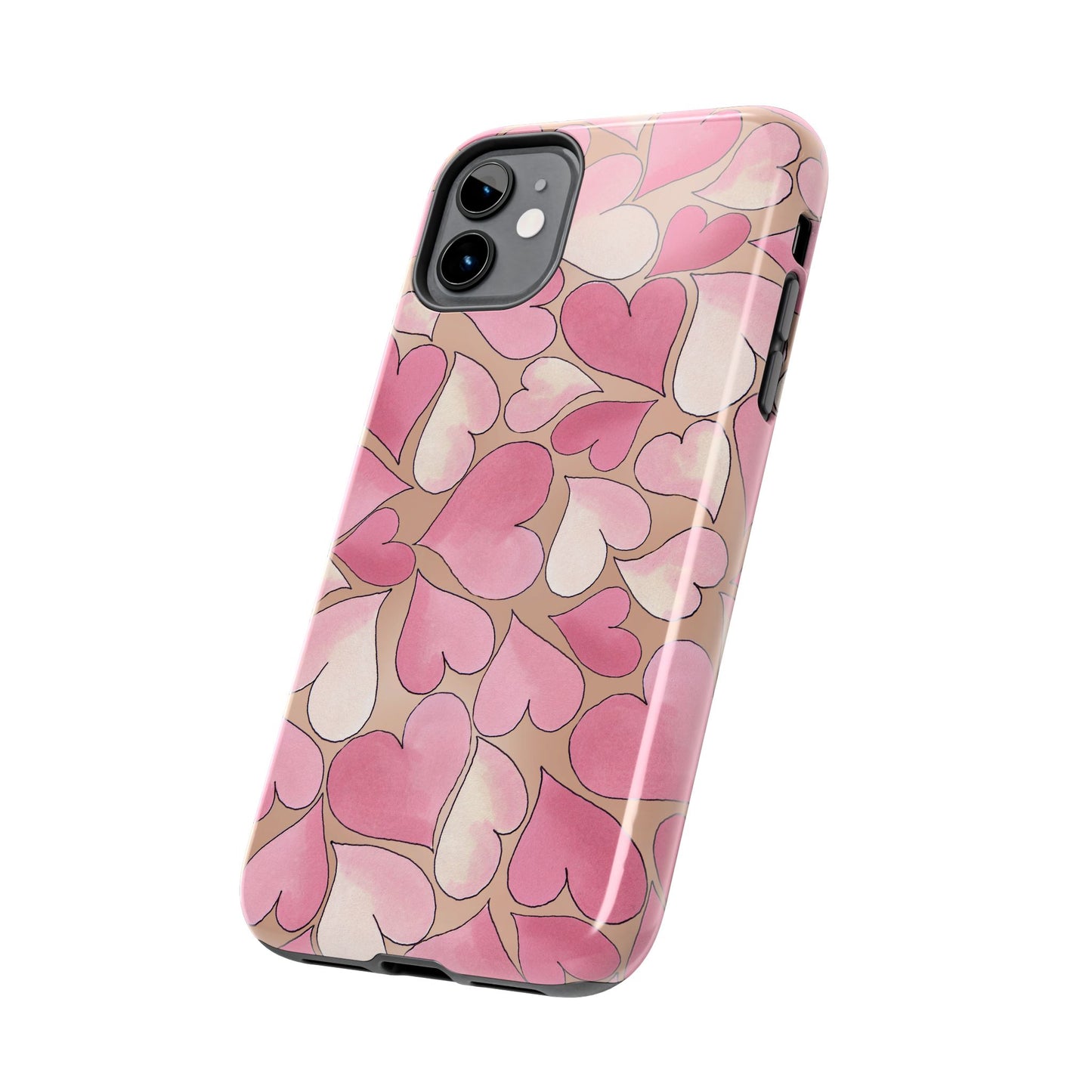 Hearts Malt Phone Case