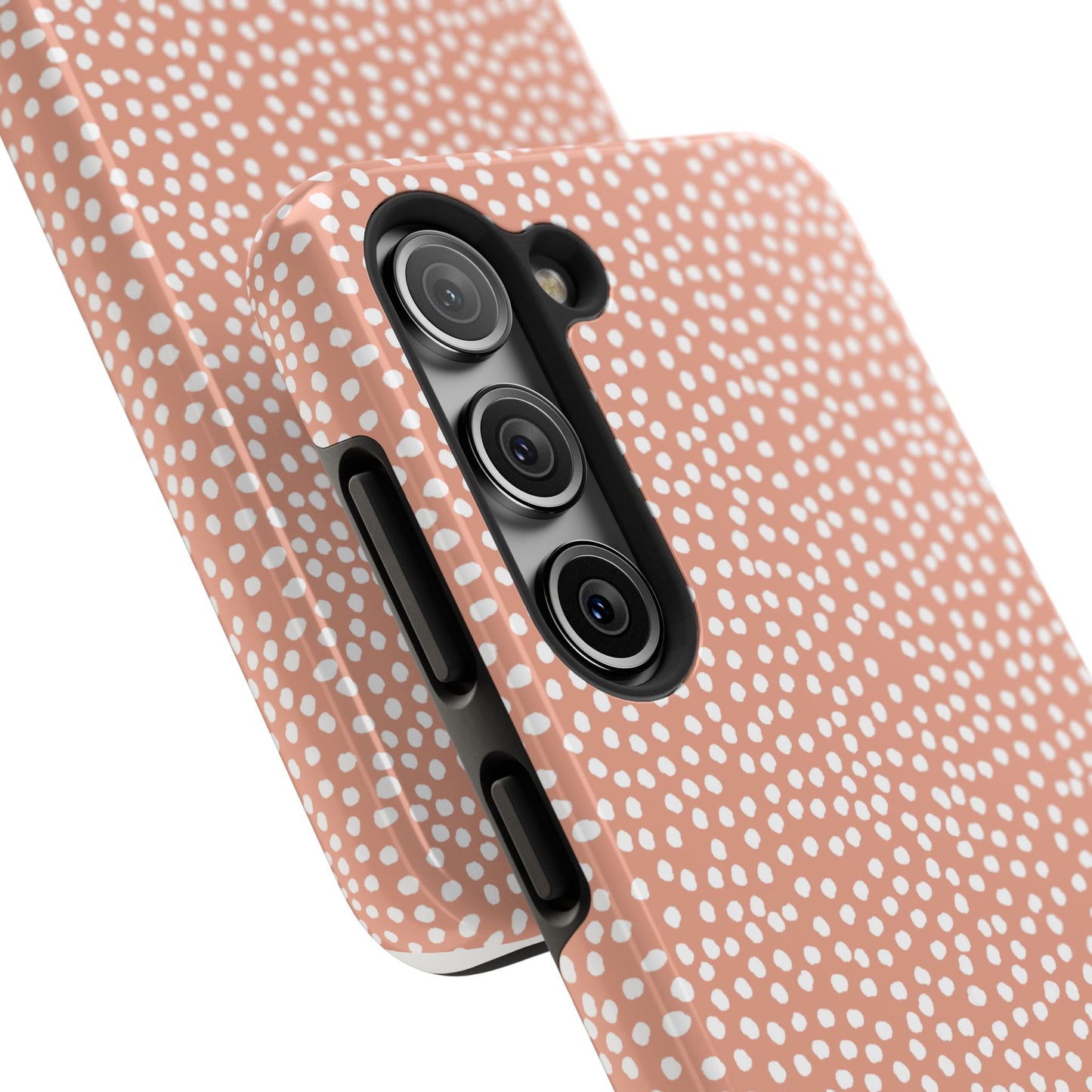 Bitty Dots Melon / White Phone Case