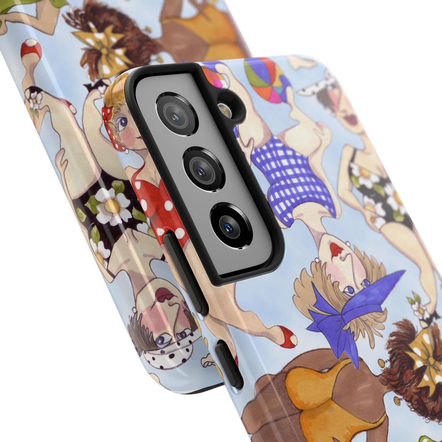 Bathing Beauties Blue Sky Phone Case