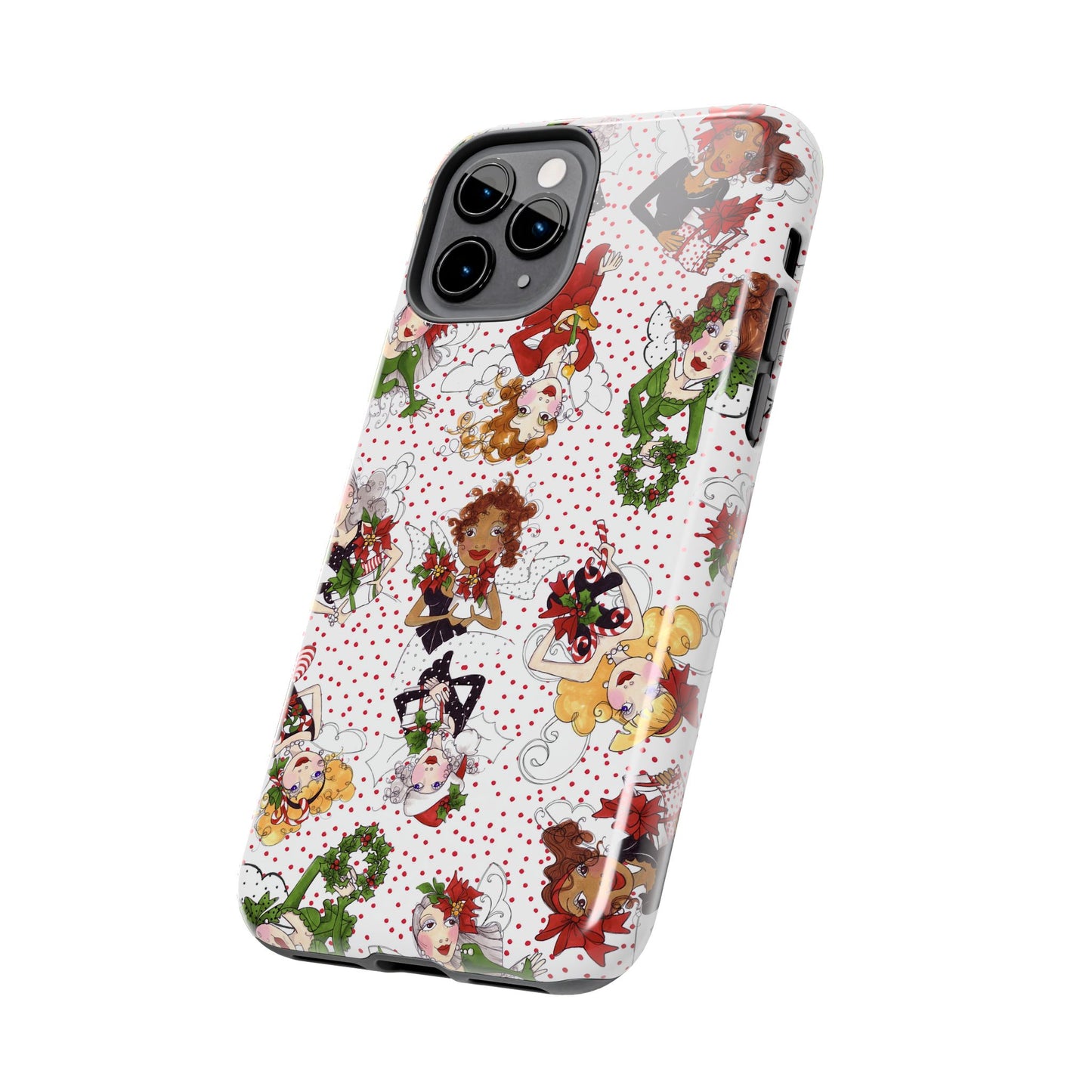 Fairy Toss White / Red Phone Case