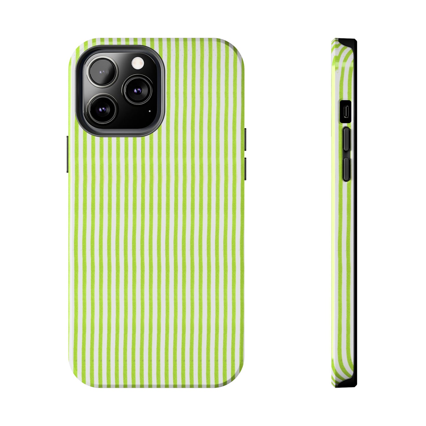 Golf Stripe Lime Phone Case
