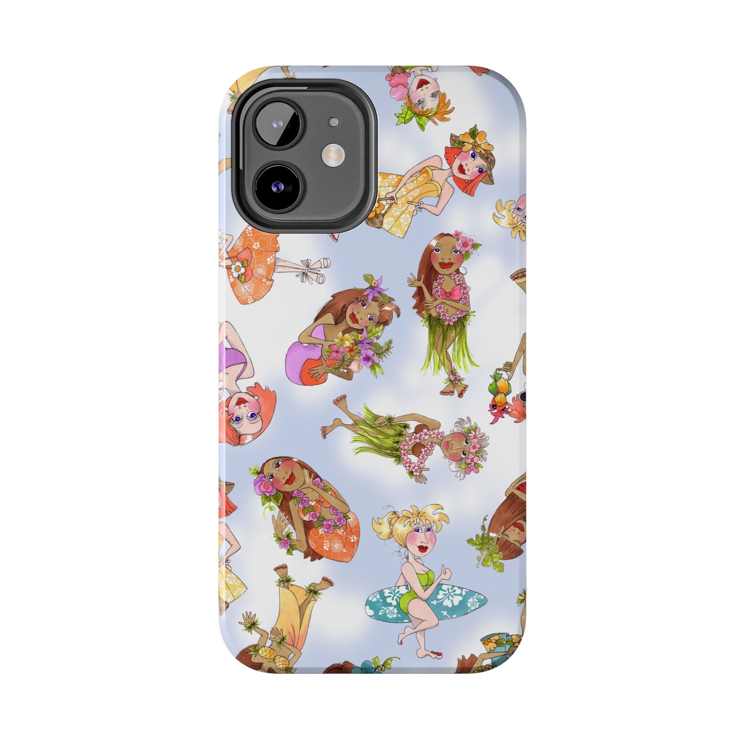 Island Toss Blue Sky Phone Case