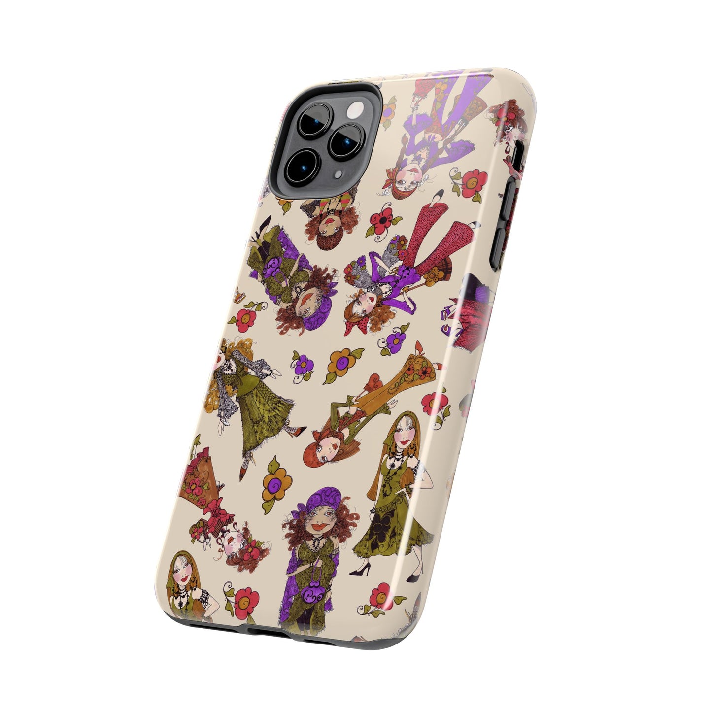 Tossed Gypsies Muslin Phone Case