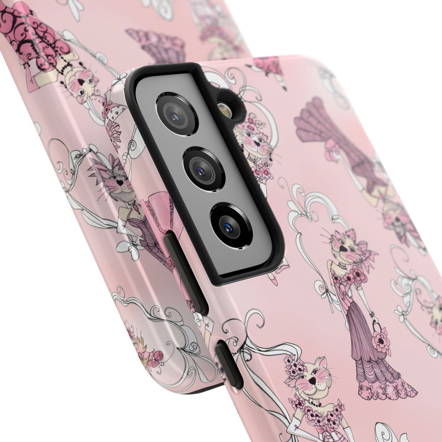 Lady Cats Tossed Phone Case