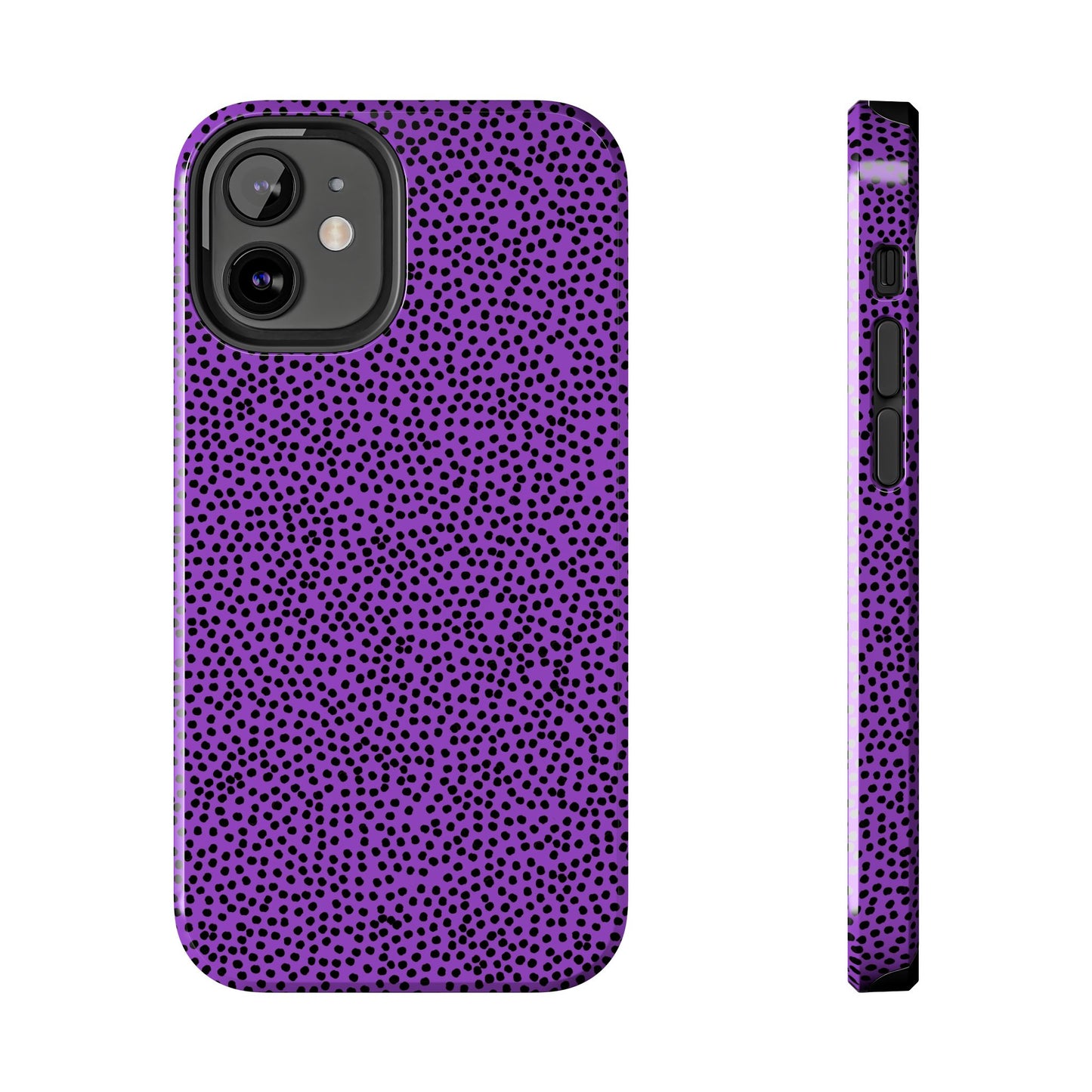 Gypsy Dots Purple / Black Phone Case