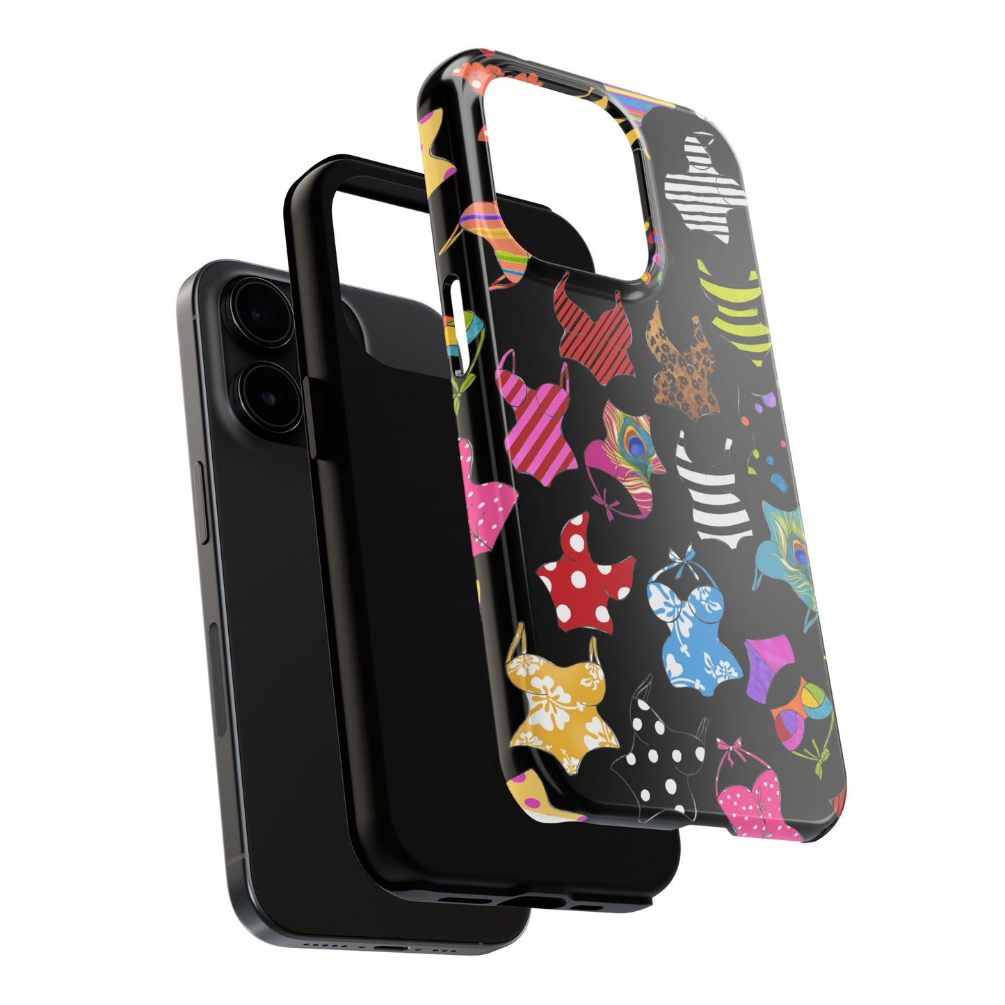 Assorted Suits Black Phone Case