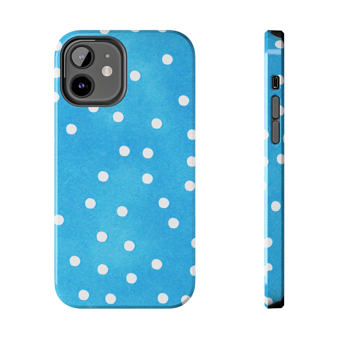 Plump Dots Turquoise Phone Case
