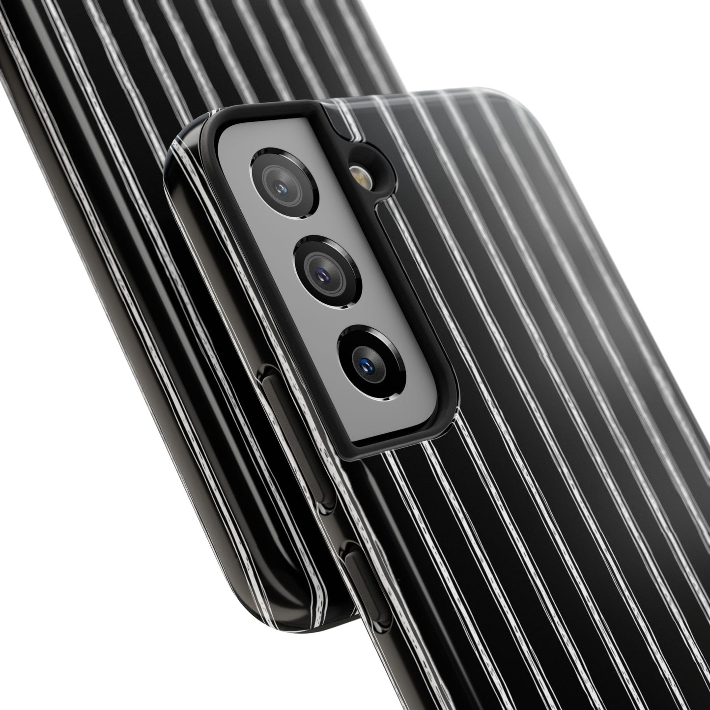 Napkin Stripe Black / White Phone Case