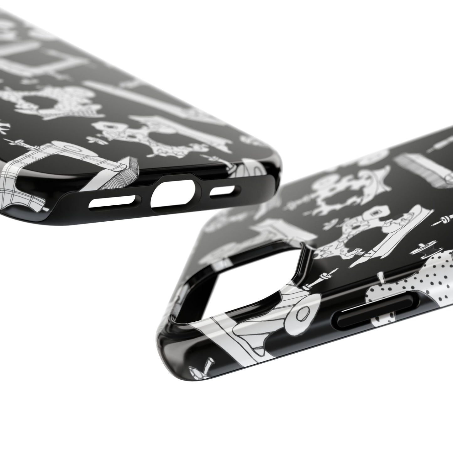 Sew Essential Black Phone Case