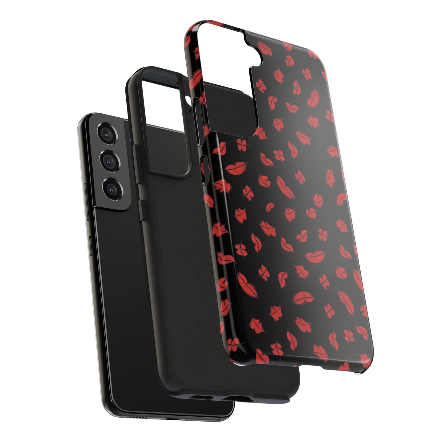 Autumn Lips Black Phone Case