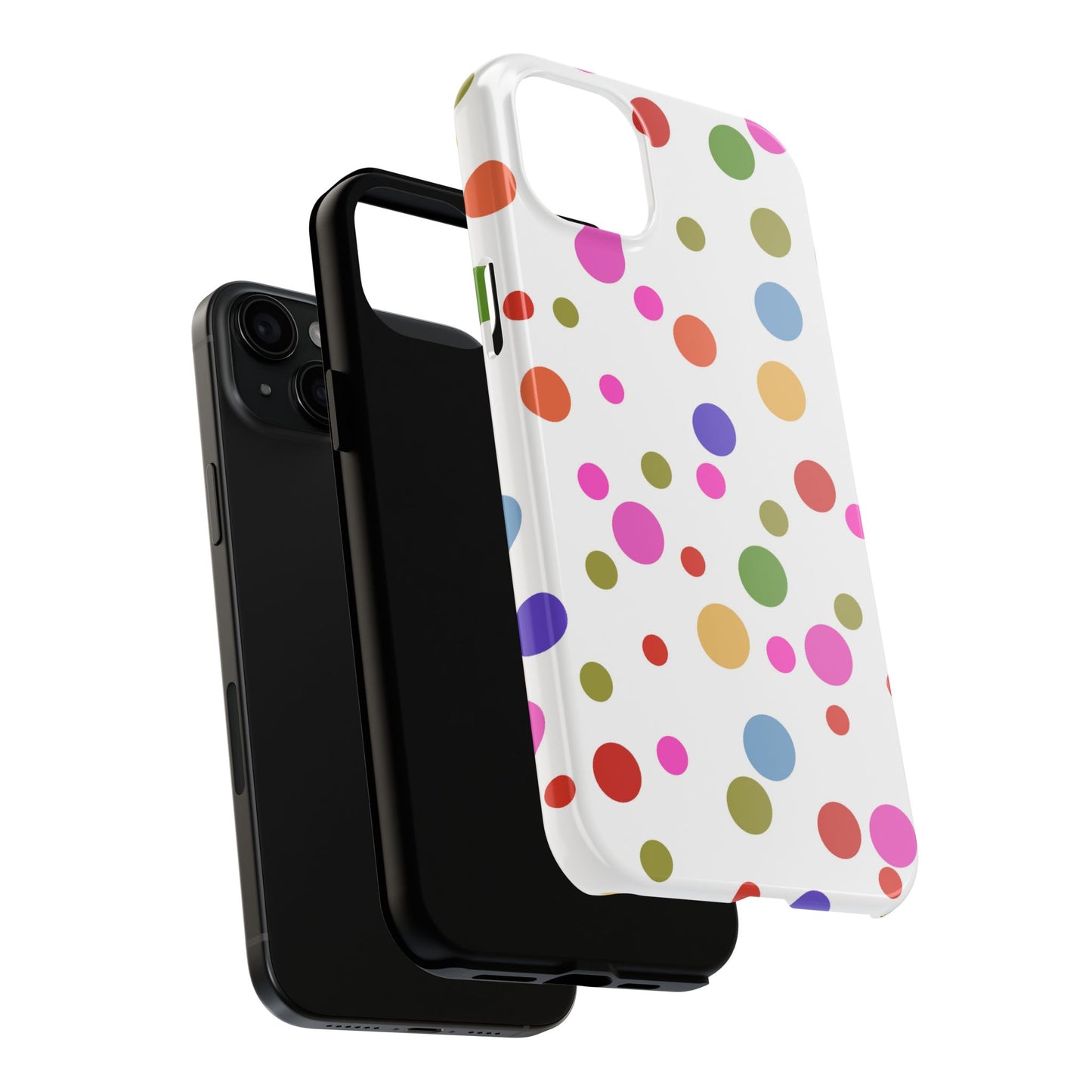 Dot Assortment White Phone Case