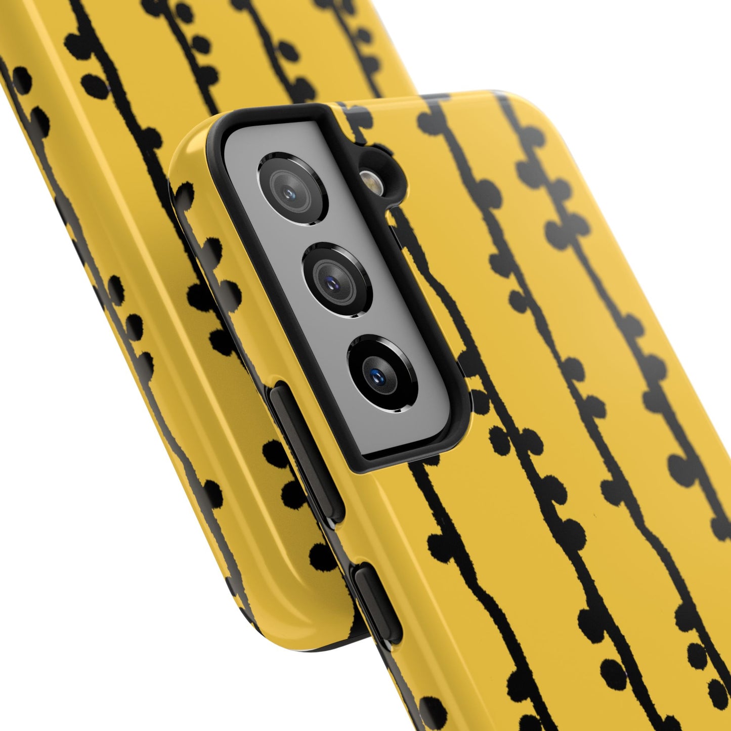 Loopy Stripe Yellow Phone Case