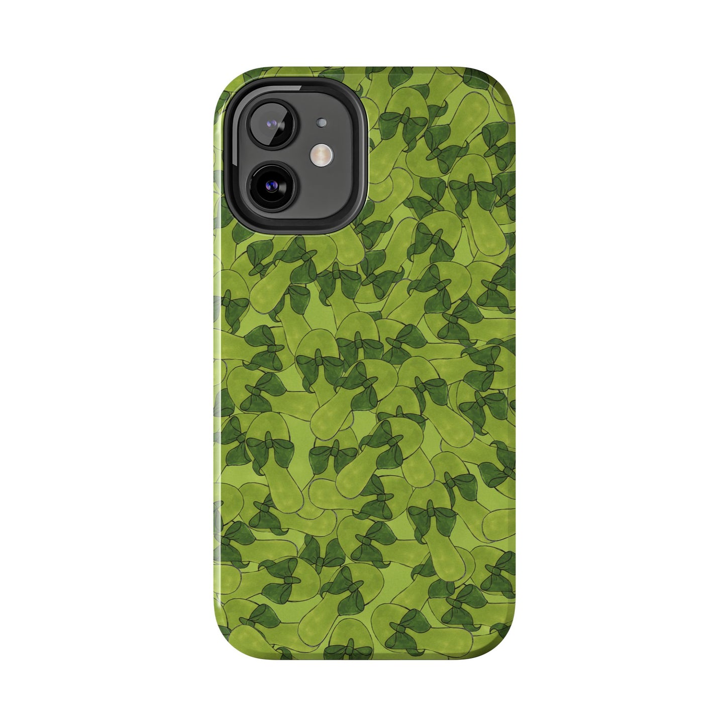 Green Flip Flops Phone Case