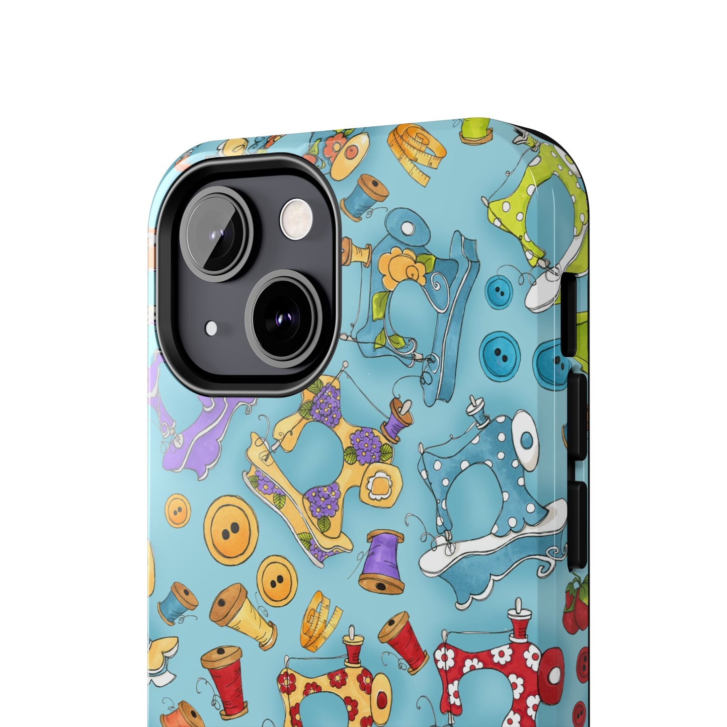 Sew Assorted Turquoise Phone Case