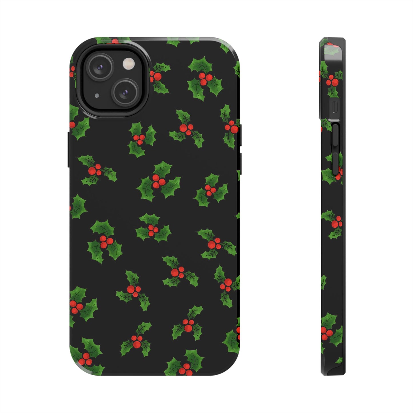 Lotsa Holly Black Phone Case