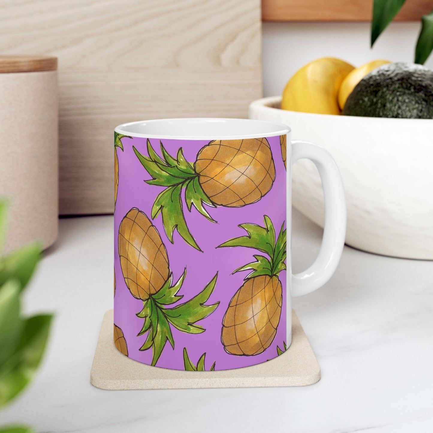 Pineapple Toss Lilac Cup