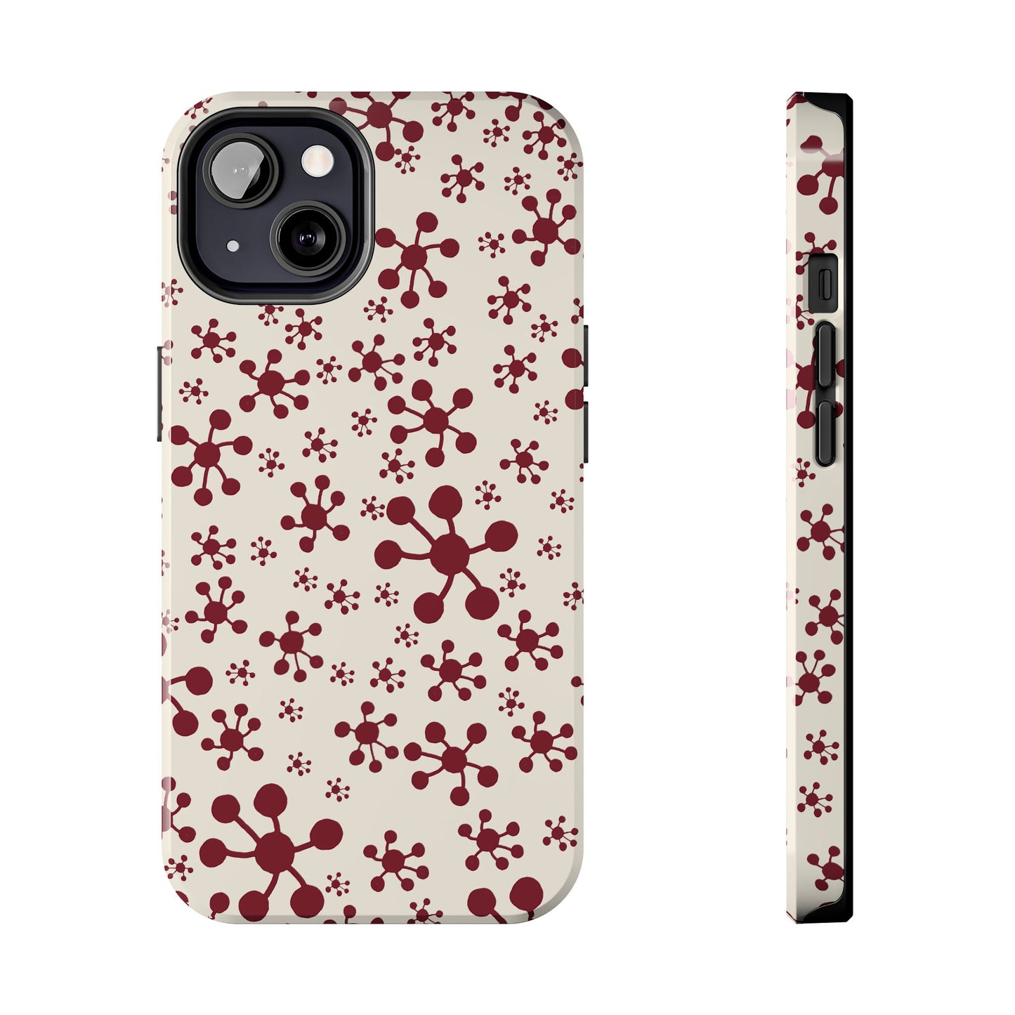 Jacks Ivory / Red Phone Case