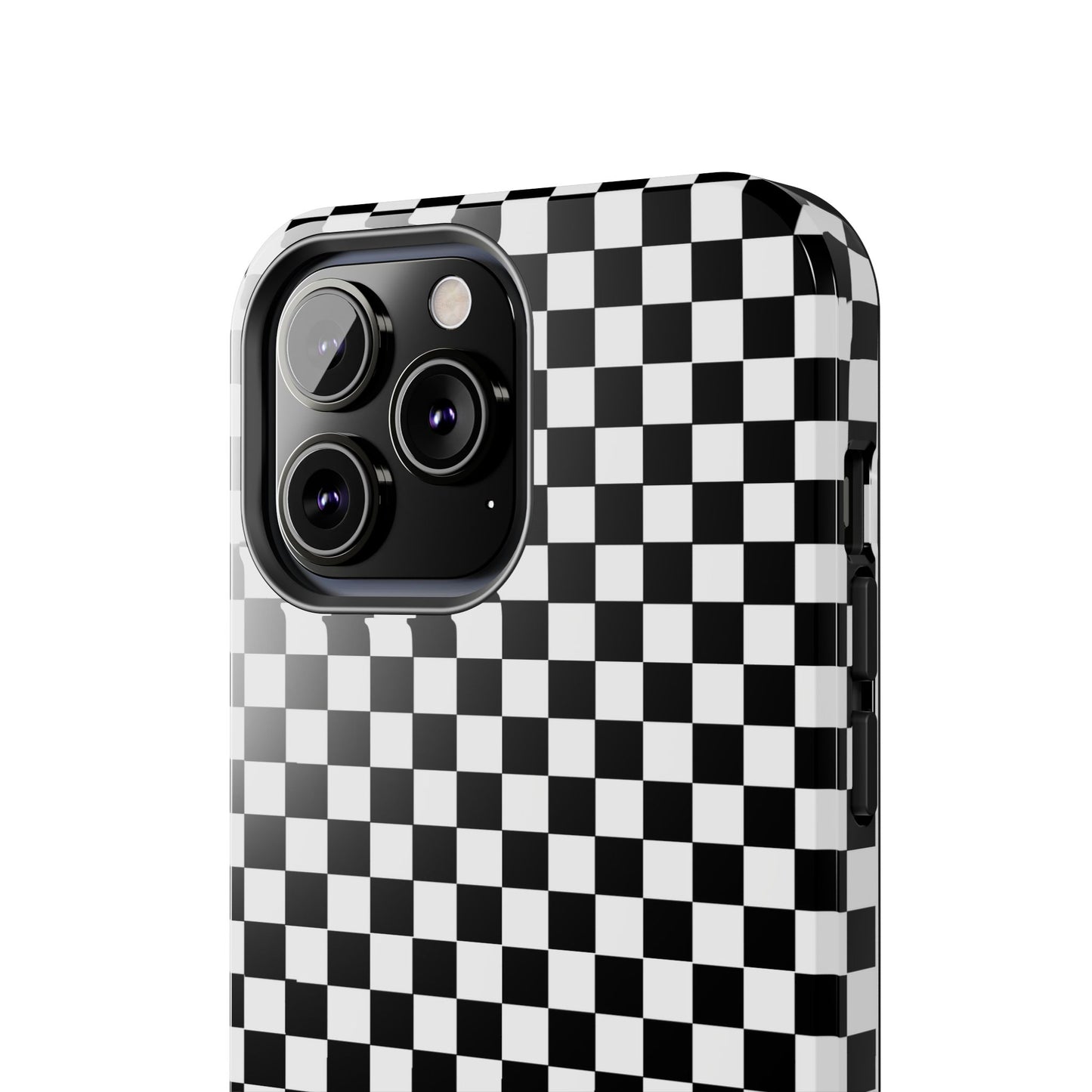 Checkerboard Black / White Phone Case