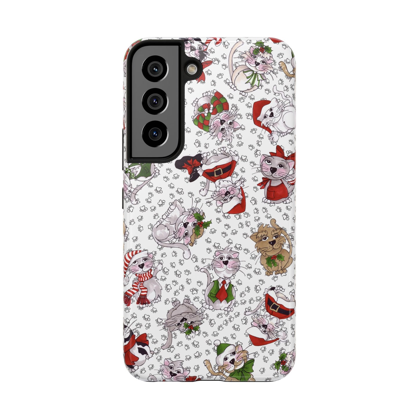 Kitty Blizzard White Phone Case