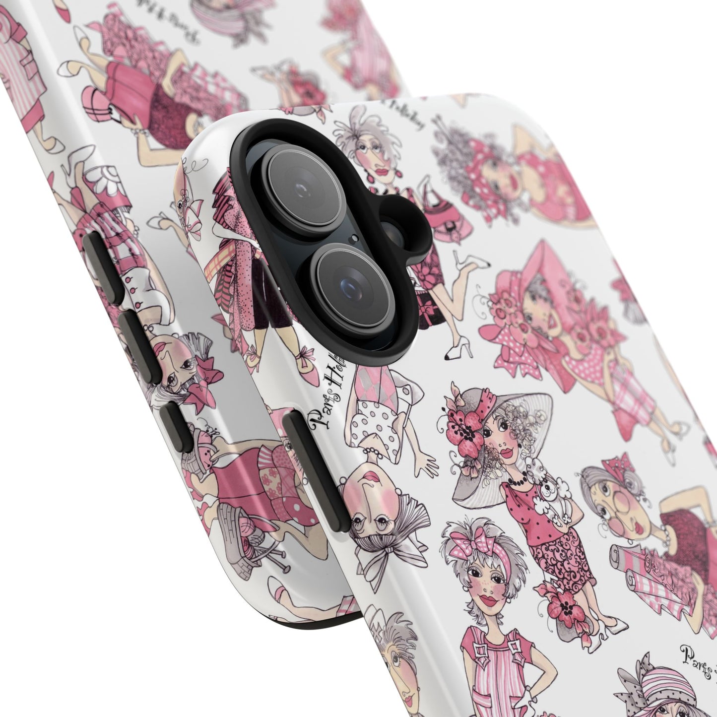 Parisians White Phone Case