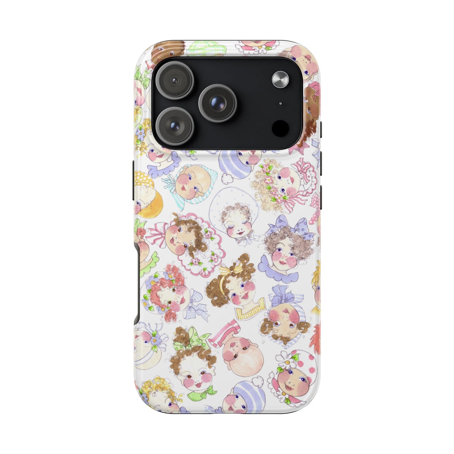 Baby Face Fling White Phone Case