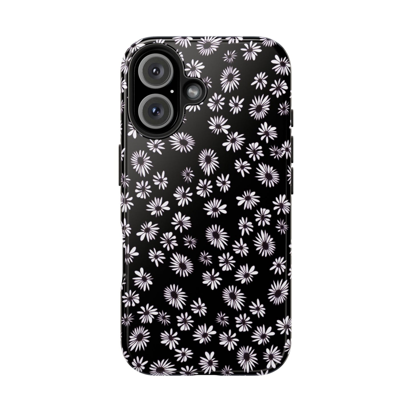 Random Daisy Black / White Phone Case
