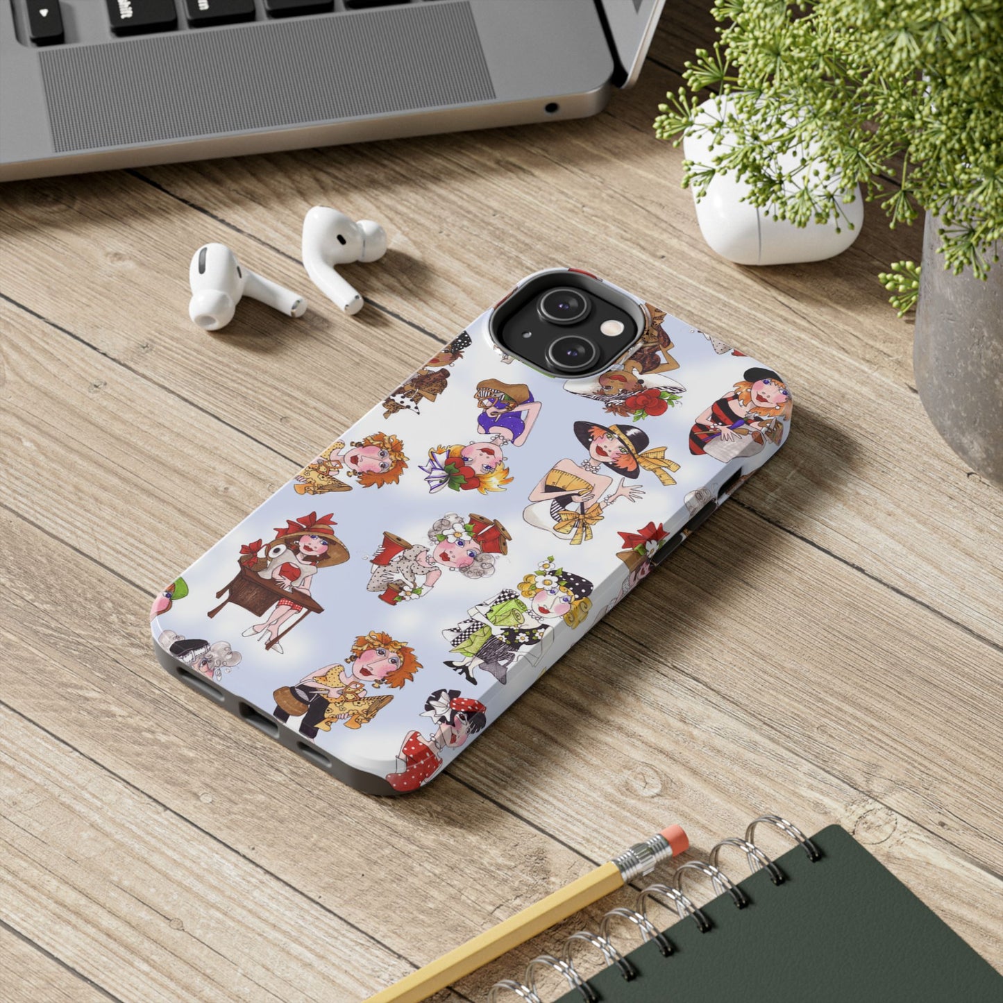 Creative Toss Blue Sky Phone Case