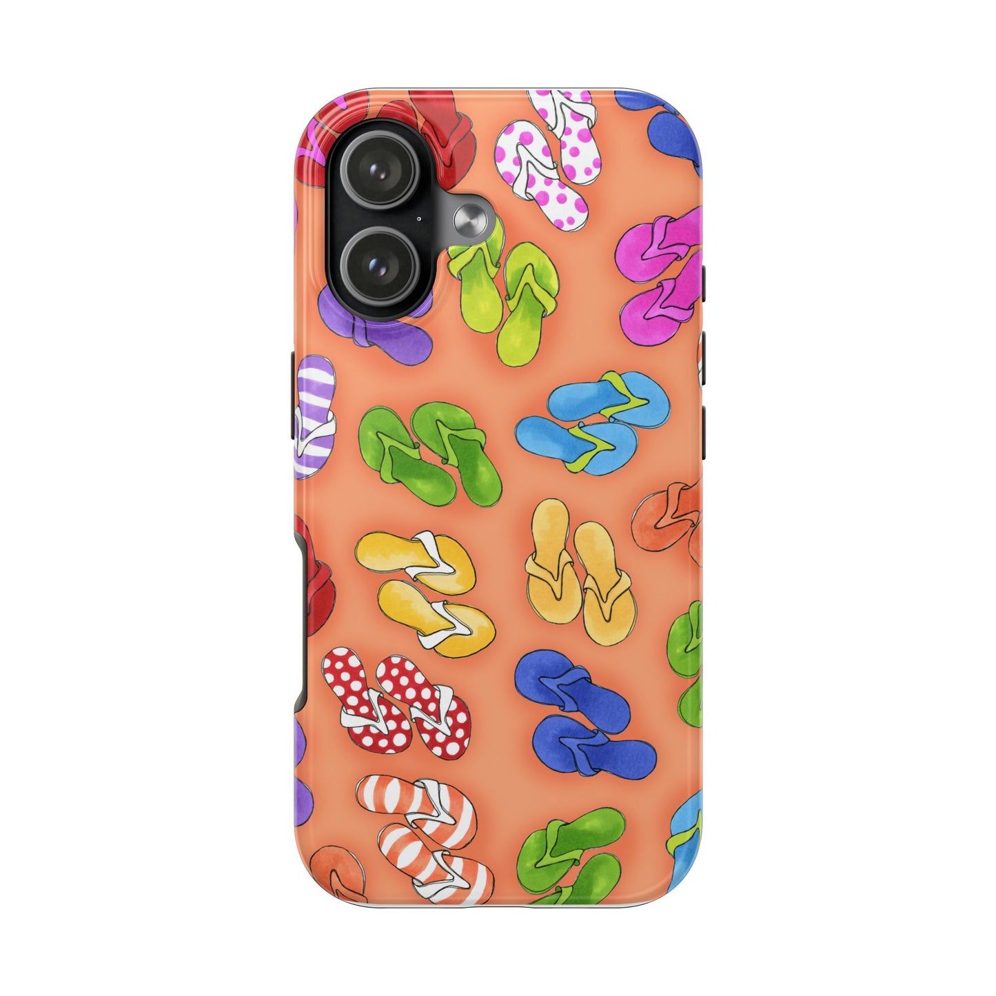 Fun Flops Orange Phone Case